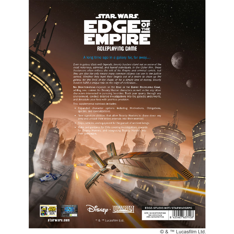 Star Wars - Edge of the Empire: No Disintegrations