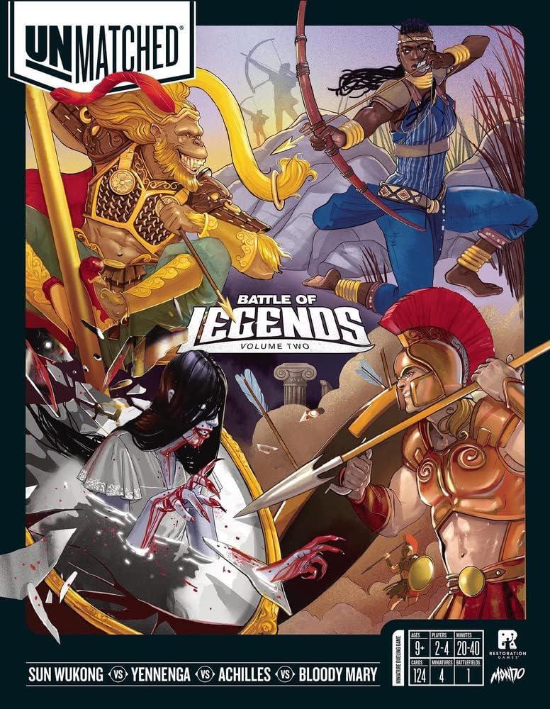 Unmatched: Battle Of Legends Volume 2 (Sun Wukong vs Yennenga vs Achilles vs Bloody Mary)