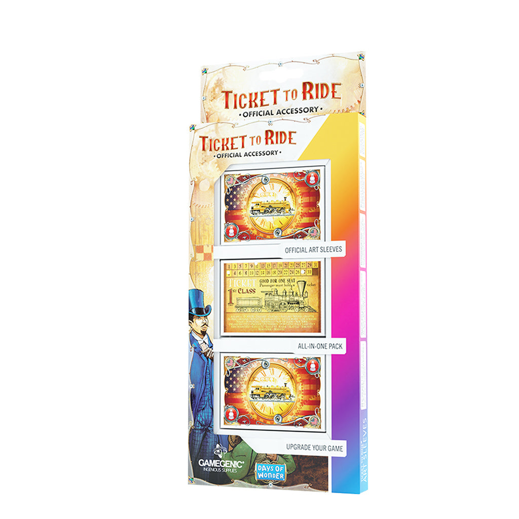Ticket to Ride: Art Sleeves