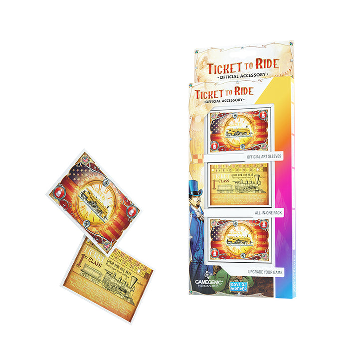 Ticket to Ride: Art Sleeves