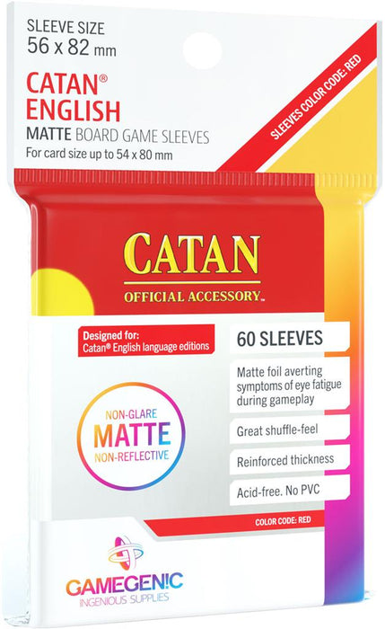 Catan Sleeves: Matte (56x82mm)