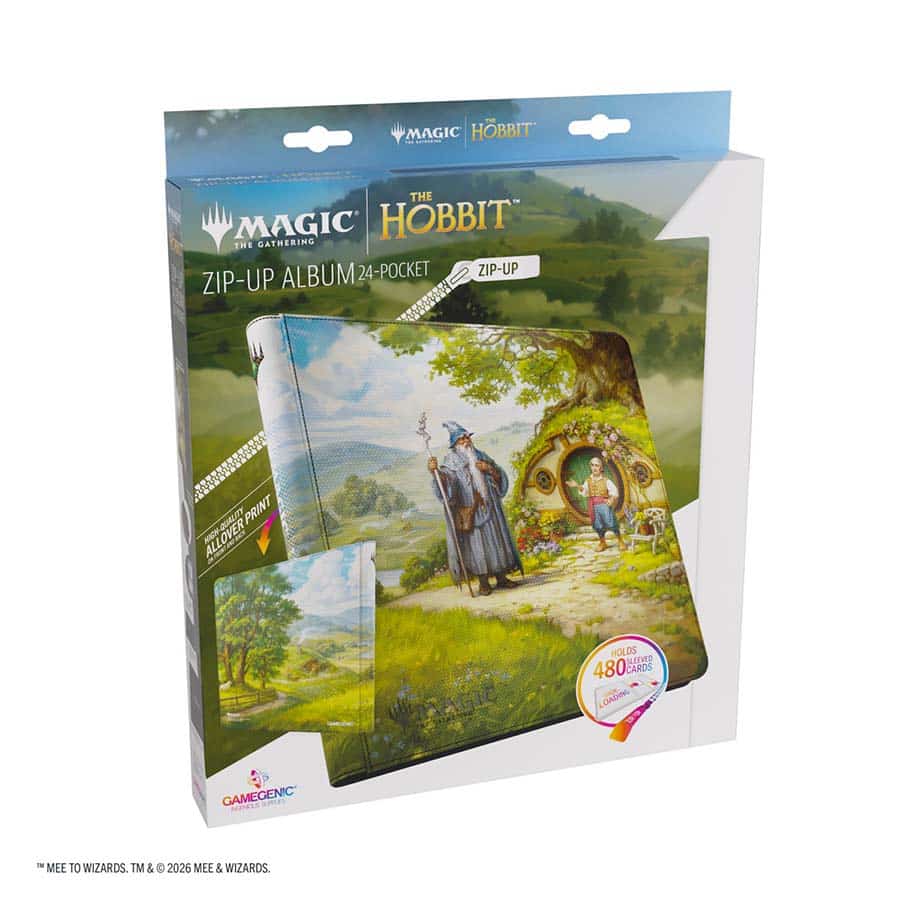 Gamegenic: Zip Up Album 24-Pocket - Magic: The Gathering: The Hobbit - The Shire