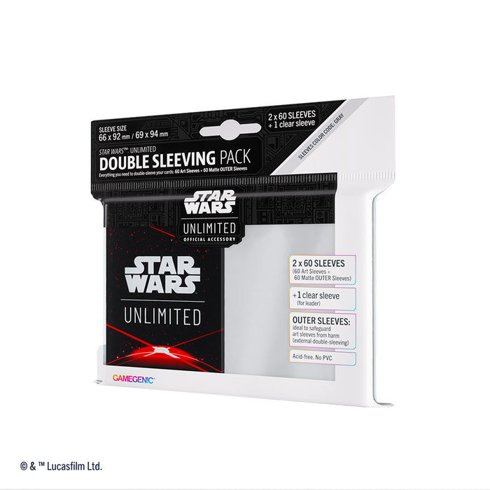 Star Wars: Unlimited Art Sleeves Double Sleeving Pack