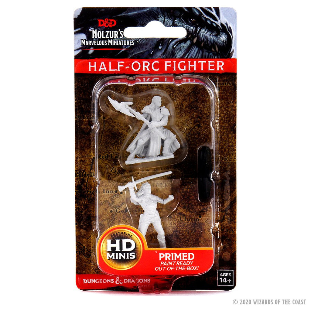 Nolzur's Marvelous Unpainted Miniatures - Half-Orc [Choose Class]