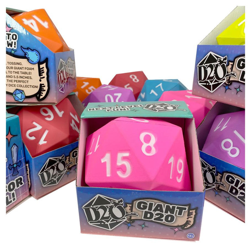 Giant Foam D20 [Pick A Color]