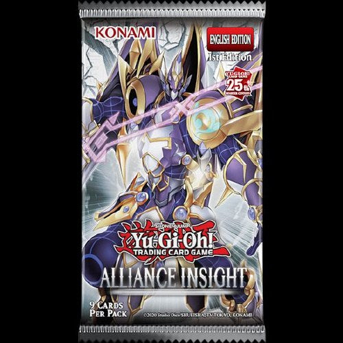 YuGiOh TCG: Alliance Insight Booster Pack (1st Edition, English Edition)