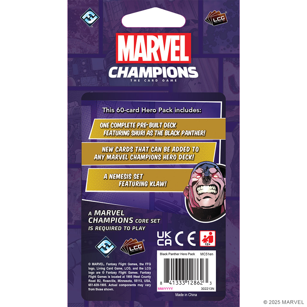 Marvel Champions: Black Panther Hero Pack