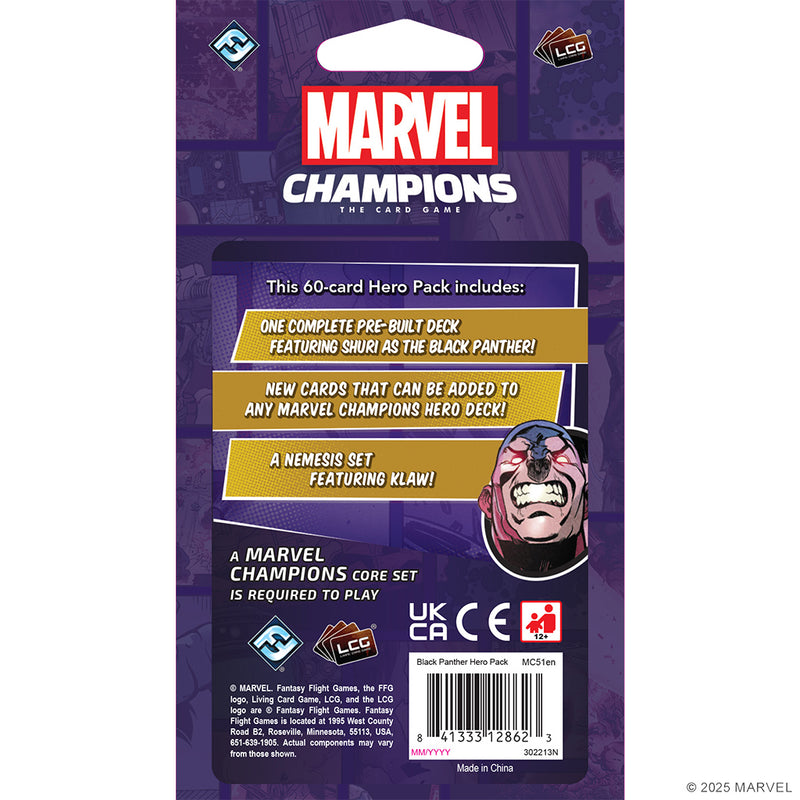Marvel Champions: Black Panther Hero Pack