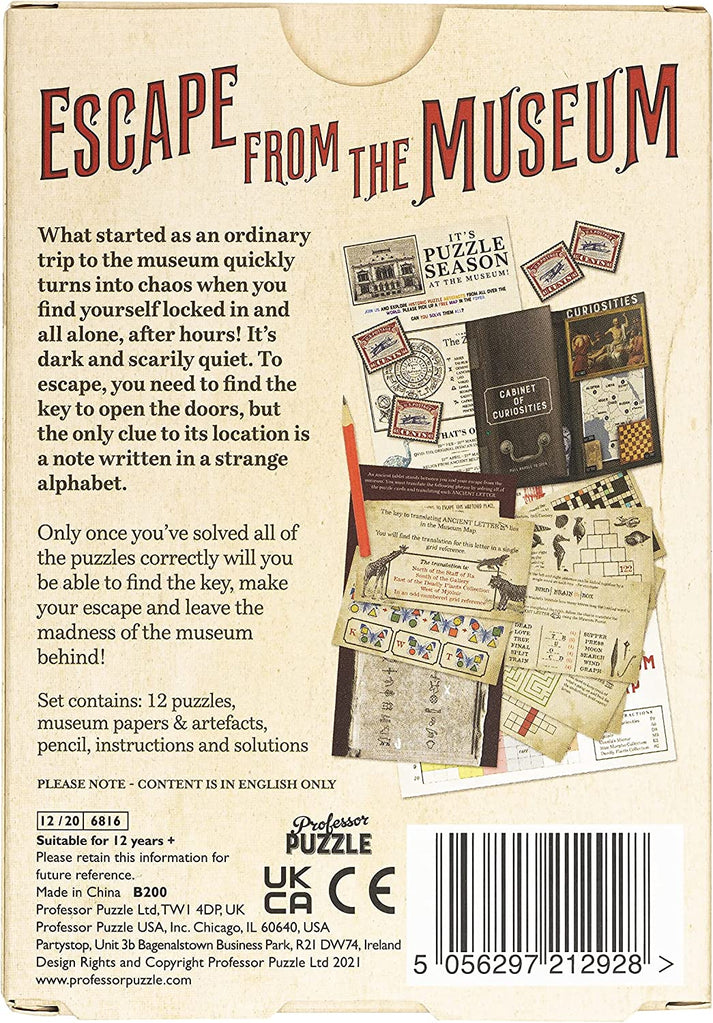 Mini Escape from the Museum Game