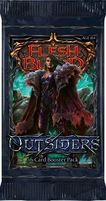 Flesh and Blood TCG: Outsiders (16 Card Booster Pack)