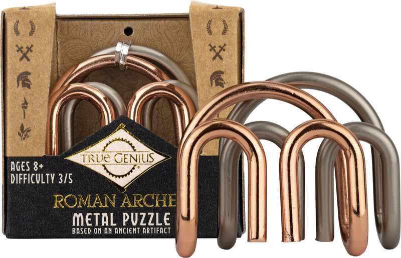 True Genius Puzzle: Metal - Roman Arches
