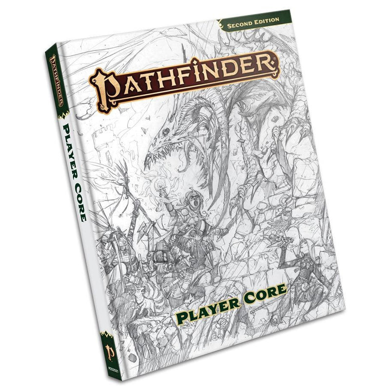 Pathfinder RPG - P2 Player Core Sketch Cover