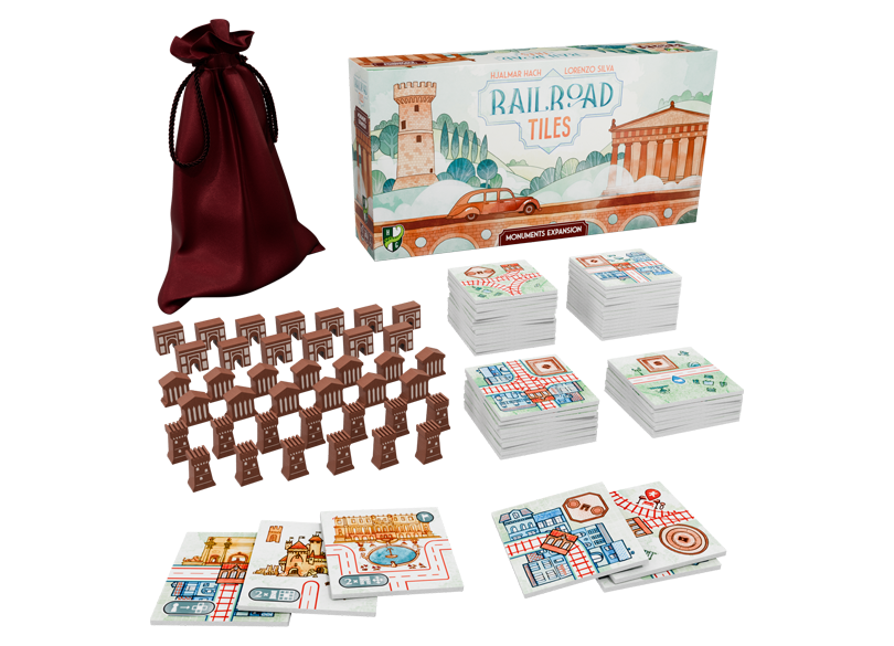 Railroad Tiles: Monuments Expansion