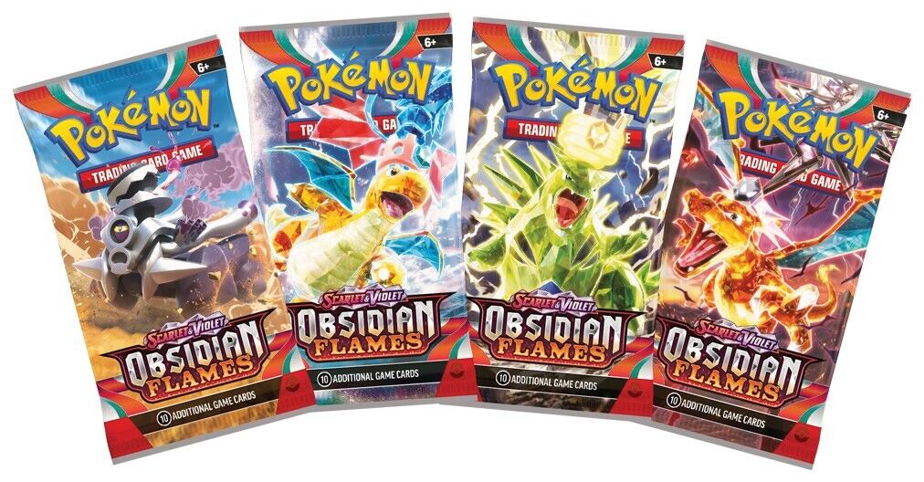 Pokemon TCG: Obsidian Flames Booster Pack (10 Cards)
