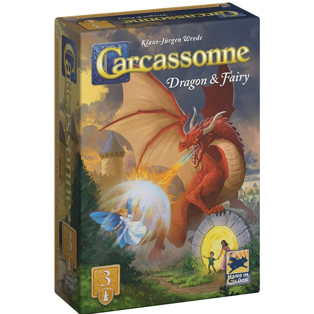 Carcassonne: Dragon & Fairy Expansion 3 (V.3.1)