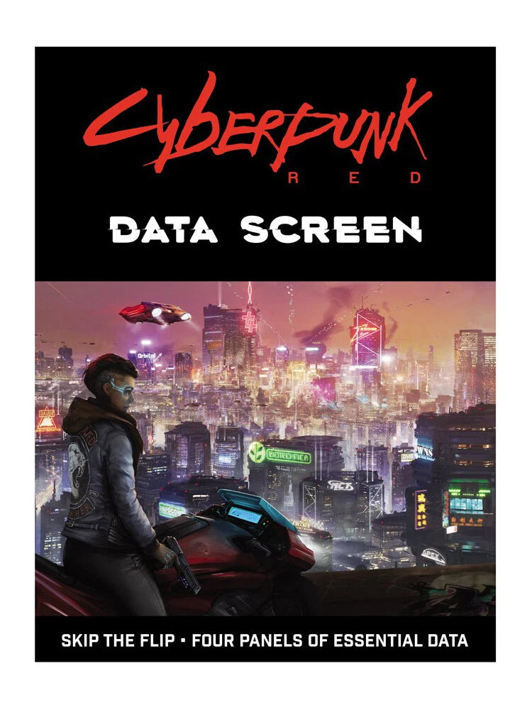 Cyberpunk Red Data Screen