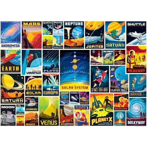 Puzzle: Space Travel 1000 Piece