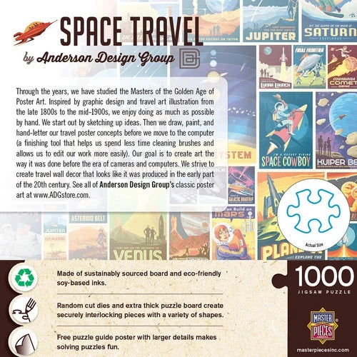 Puzzle: Space Travel 1000 Piece