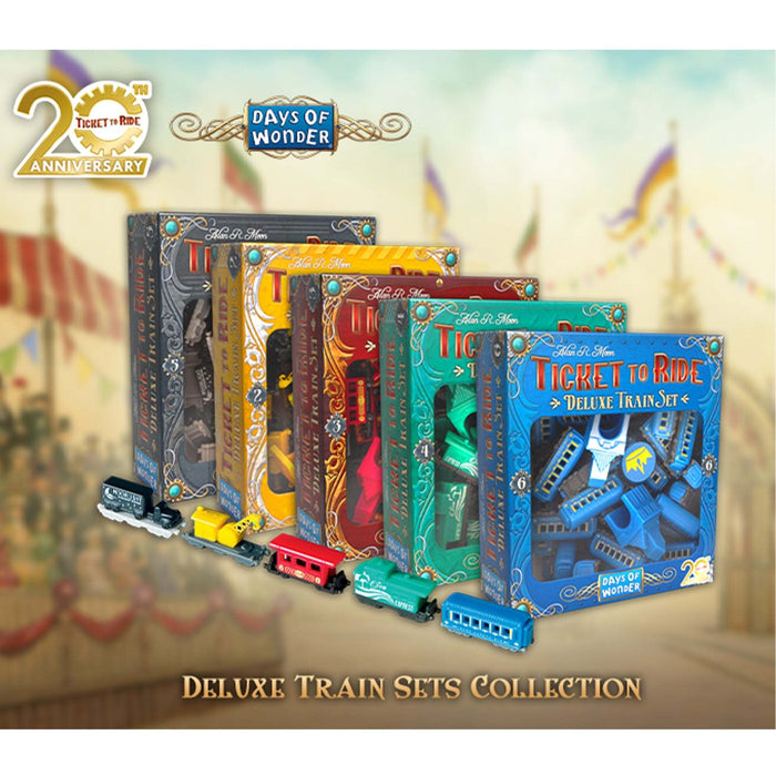 Ticket To Ride: 20th Anniversary Deluxe Train Set [Pick One]