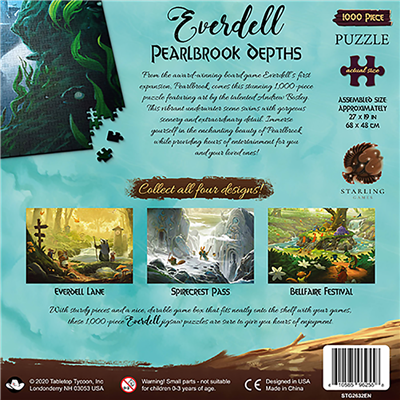 Puzzle - Everdell: Pearlbrook Depths 1000pc