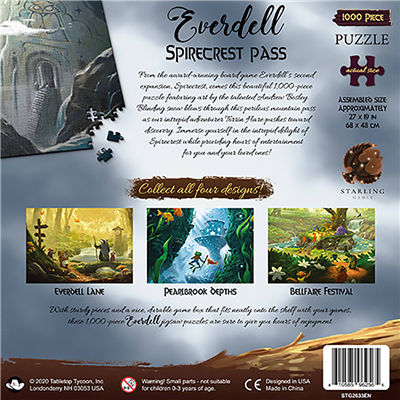 Puzzle - Everdell: Spirecrest Pass 1000pc