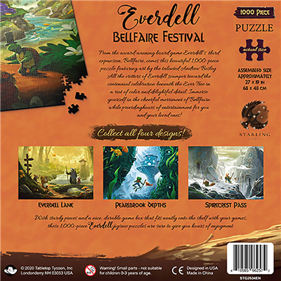 Puzzle - Everdell: Bellfaire Festival 1000pc