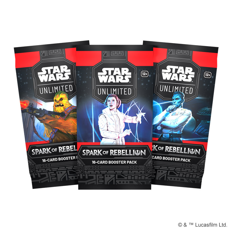 Star Wars: Unlimited Spark Of Rebellion Booster Display Box