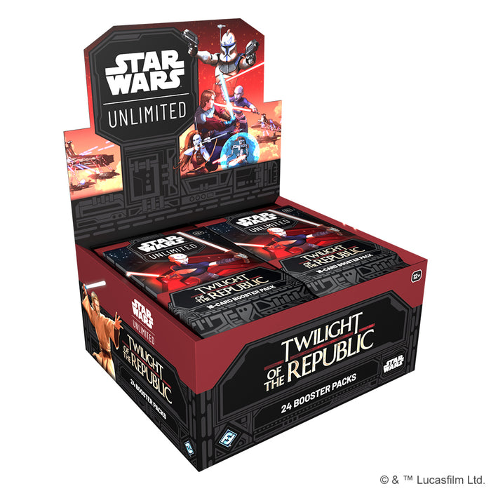 Star Wars: Unlimited: Twilight of the Republic - Booster Display