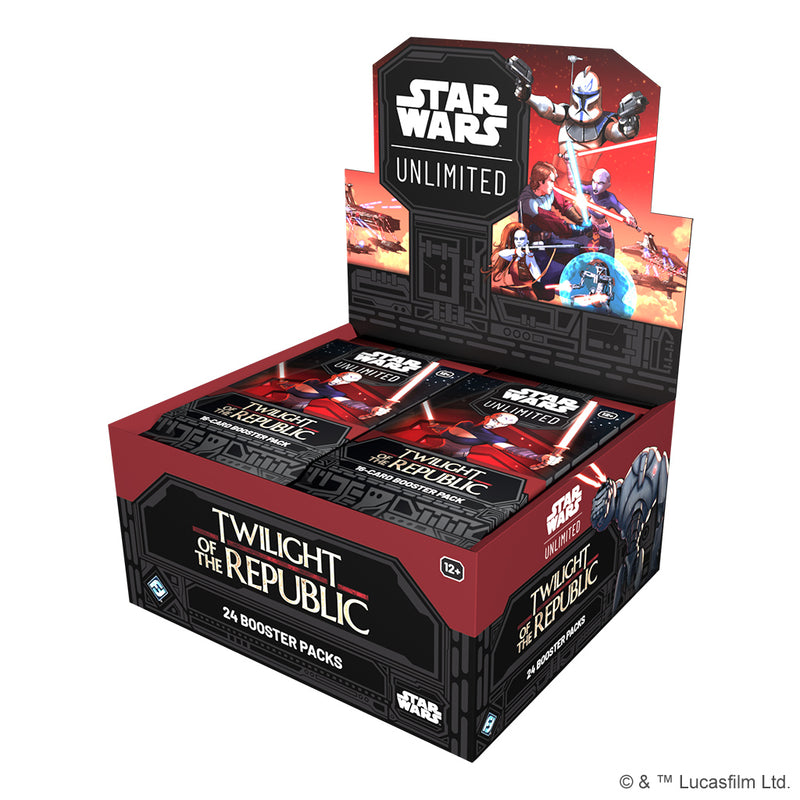Star Wars: Unlimited: Twilight of the Republic - Booster Display