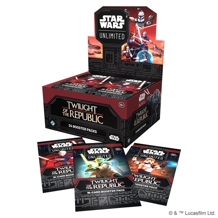 Star Wars: Unlimited: Twilight of the Republic - Booster Display