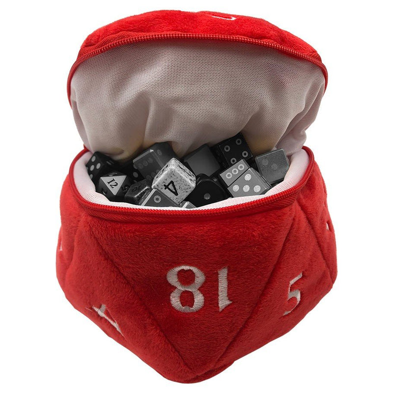 Ultro Pro - Dungeons & Dragons Plush D20 Dice Bag [Choose A Color]