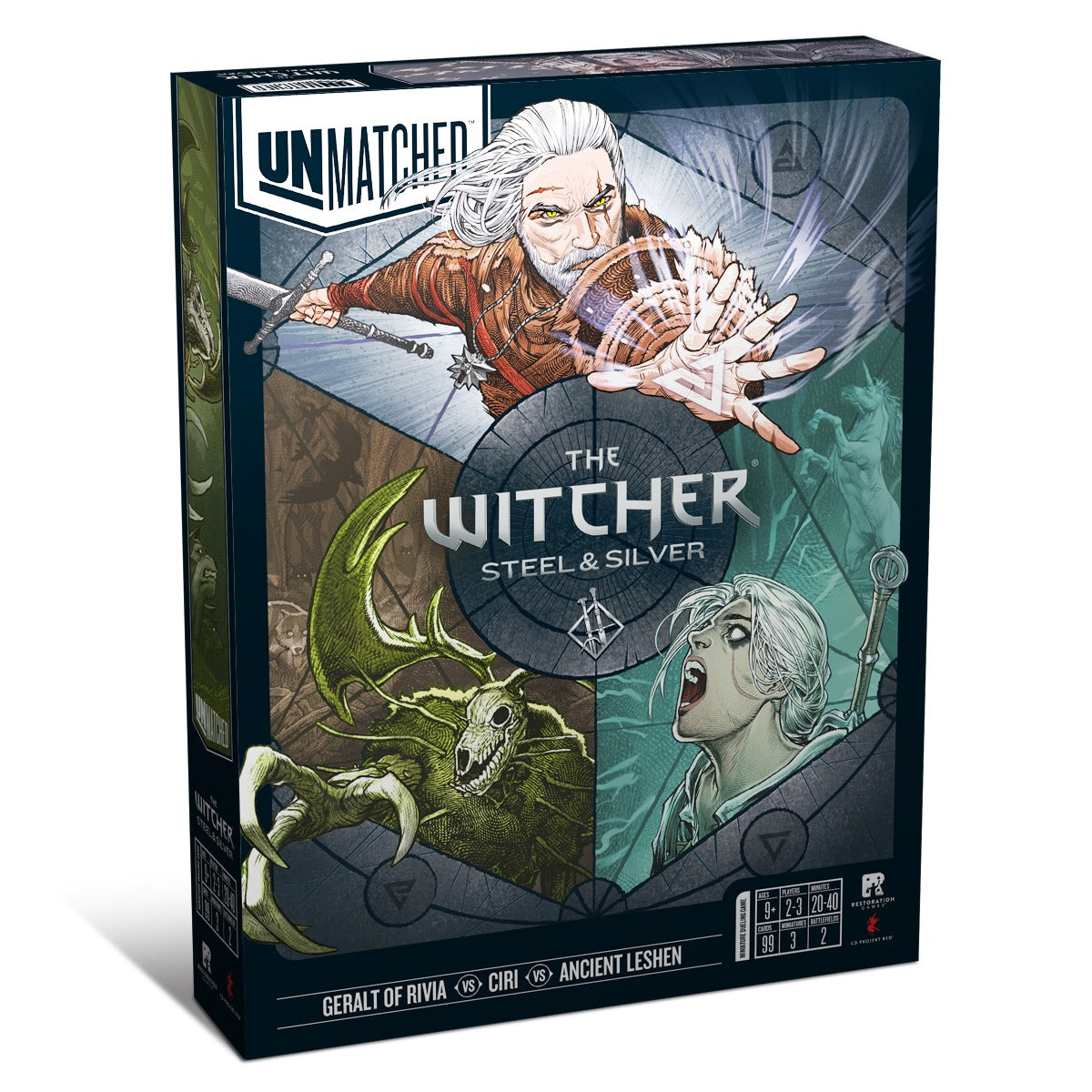 Unmatched: Witcher: Steel & Silver