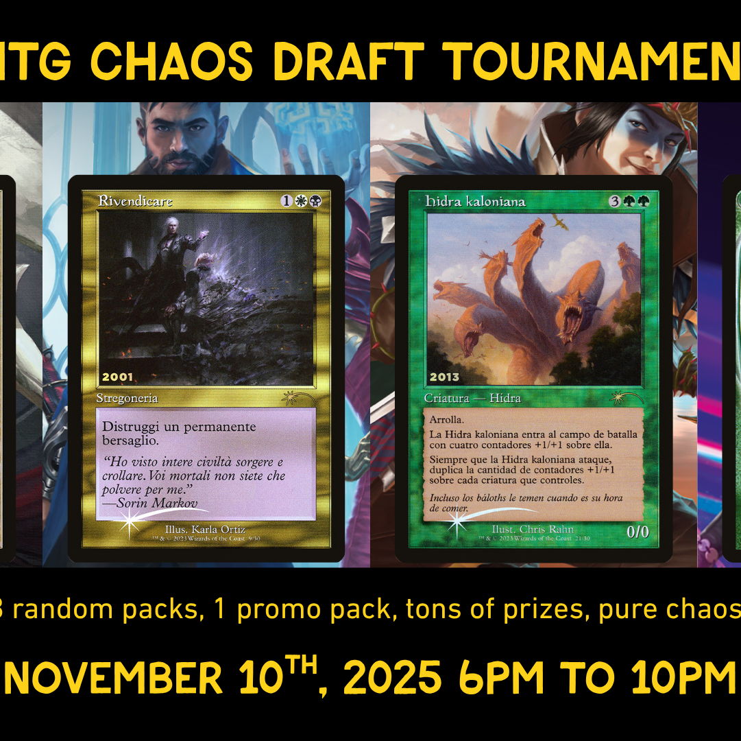 Magic: the Gathering - Chaos Draft November - 10 Nov 2025