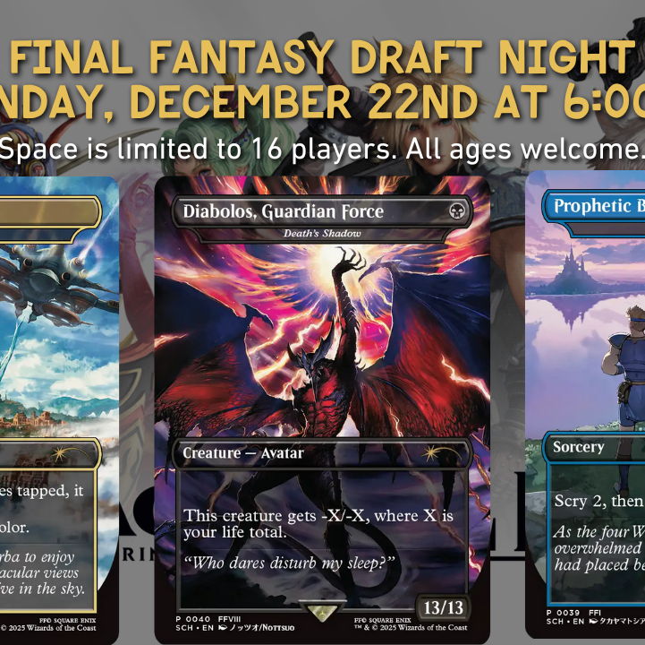 Magic: The Gathering Final Fantasy Draft - 22 Dec 2025
