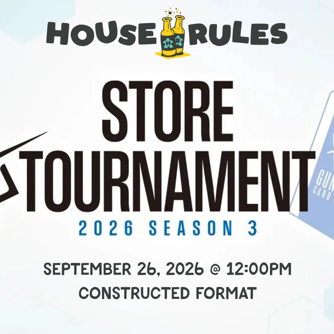 Gundam Store Tournament - Season 3 - 26 Sep 2026