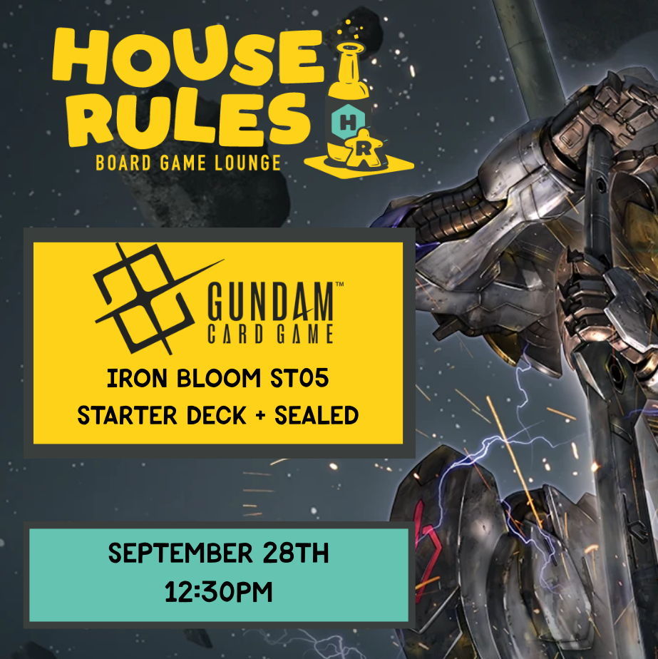 Gundam Card Game: Iron Bloom Release Event! - 28 Sep 2025
