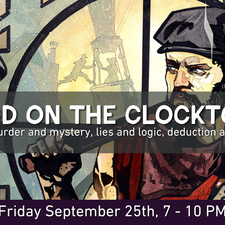 Learn & Play: Blood on the Clocktower - Trouble Brewing - September - 25 Sep 2026