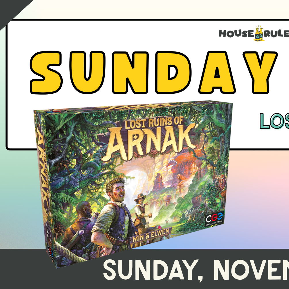 Sunday Bites: Lost Ruins Of Arnak - 2 Nov 2025