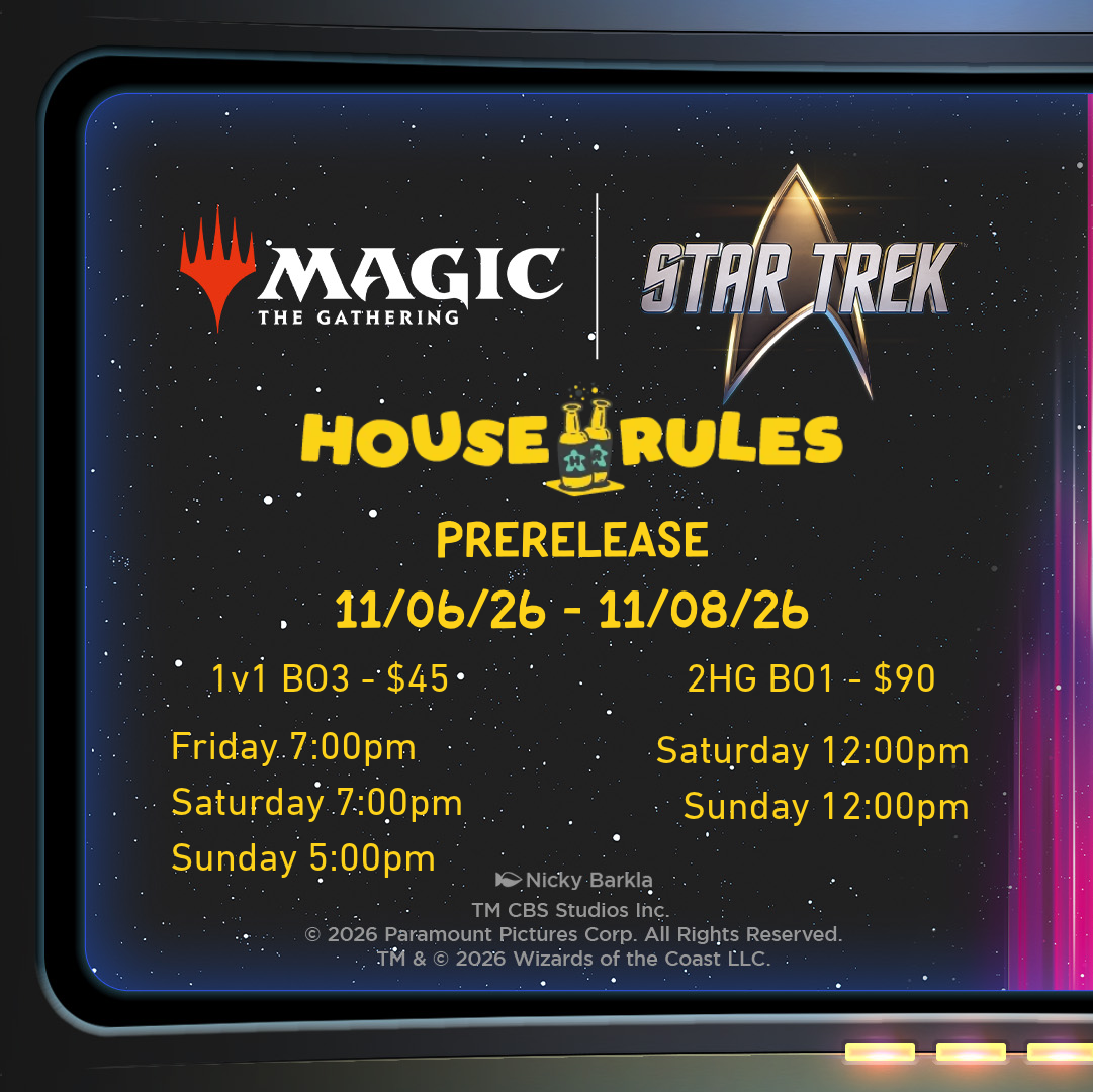 Magic: the Gathering - Star Trek Prerelease - 6 Nov 2026
