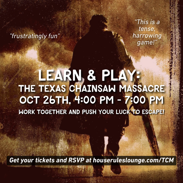 Learn & Play: The Texas Chainsaw Massacre Board Game