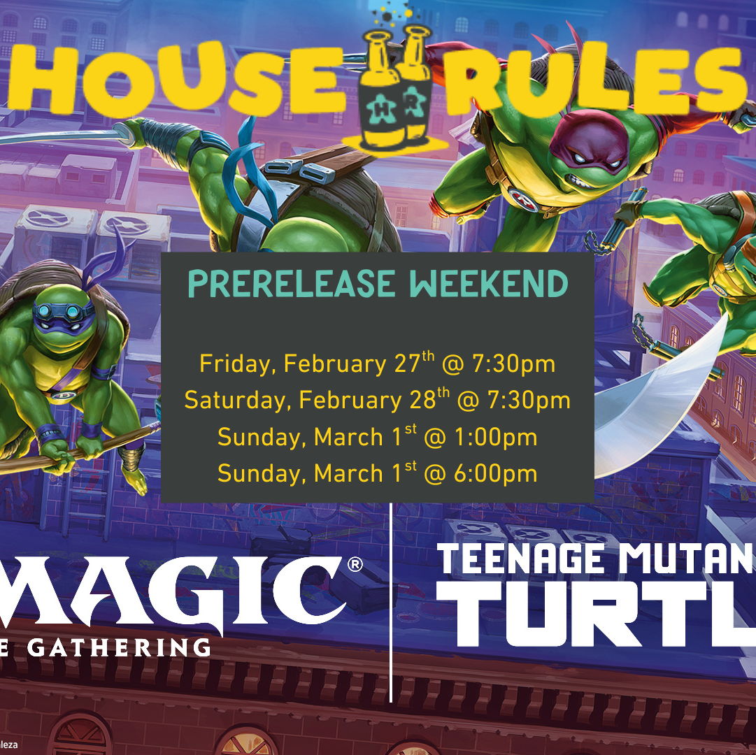 Magic: the Gathering - Teenage Mutant Ninja Turtles Prerelease - 27 Feb 2026