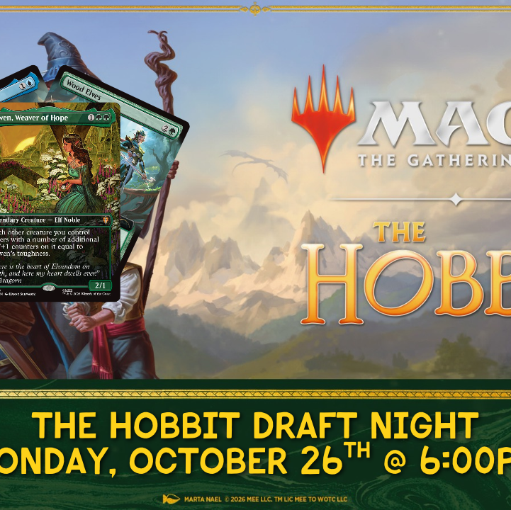 Magic: The Gathering - The Hobbit Draft October - 26 Oct 2026