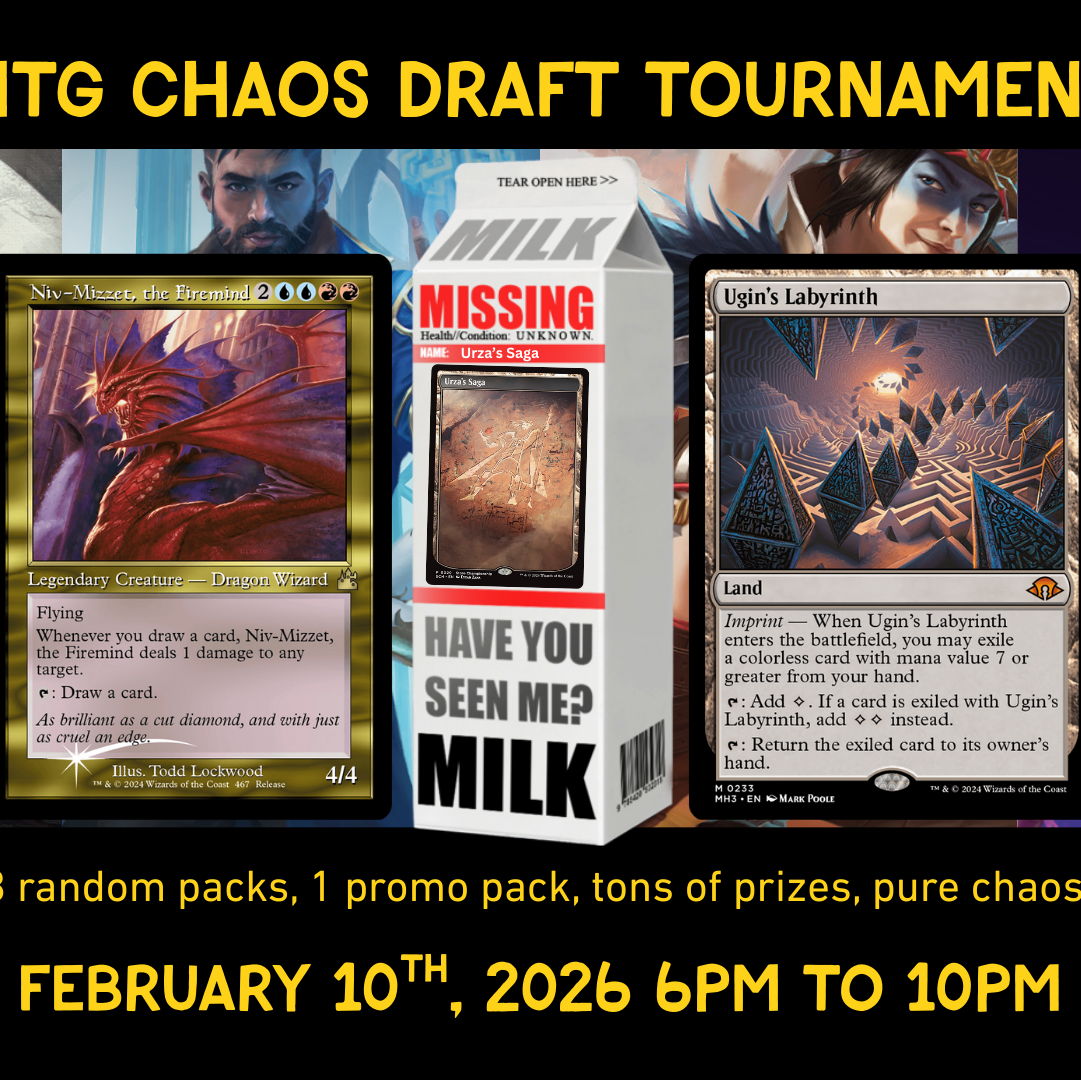 Magic: the Gathering - A Special B.Y.O. Chaos Draft February - 9 Feb 2026