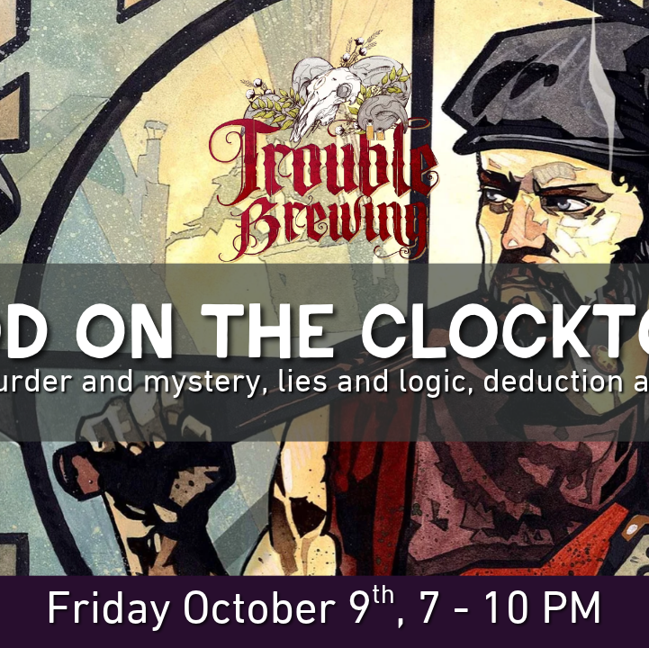 Blood on the Clocktower - Trouble Brewing (Learn & Play) - 9 Oct 2026