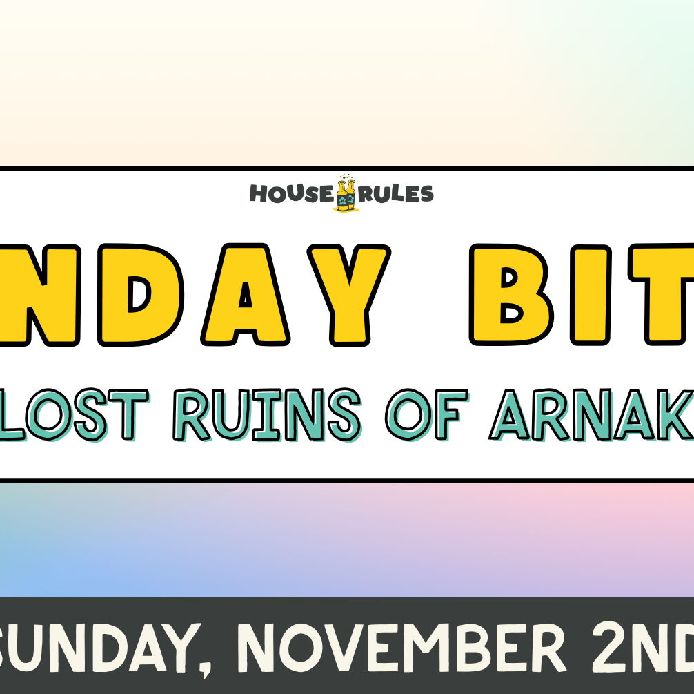 Sunday Bites: Lost Ruins Of Arnak - 2 Nov 2025