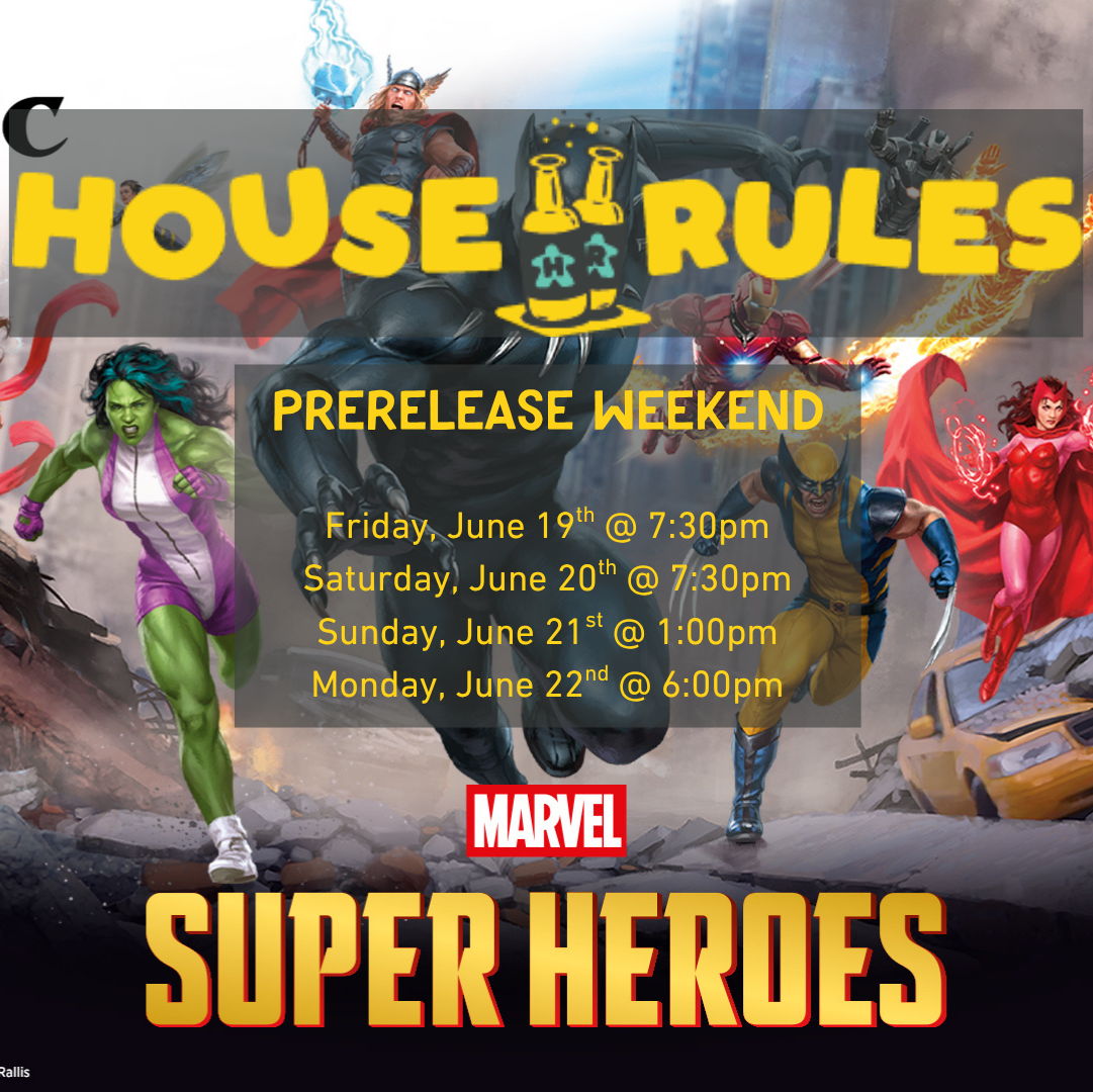 Magic: the Gathering - Marvel Superheroes Prerelease - 19 Jun 2026