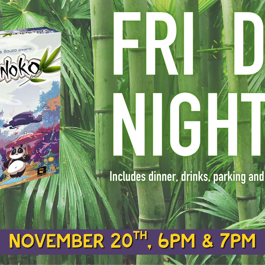 🐼 FriDate Night: Takenoko - 20 Nov 2026