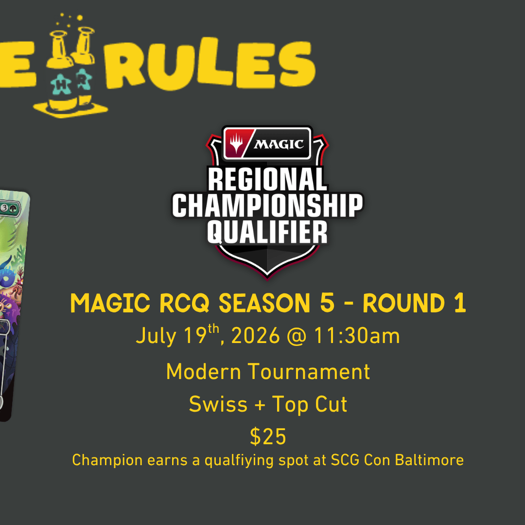 MTG Regional Championship Qualifier: Modern - 19 Jul 2026