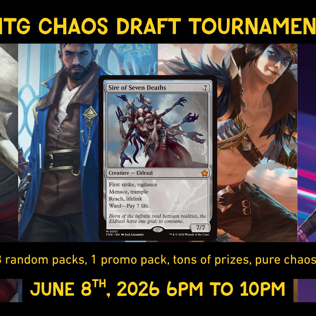 Magic: the Gathering - Chaos Draft June - 8 Jun 2026