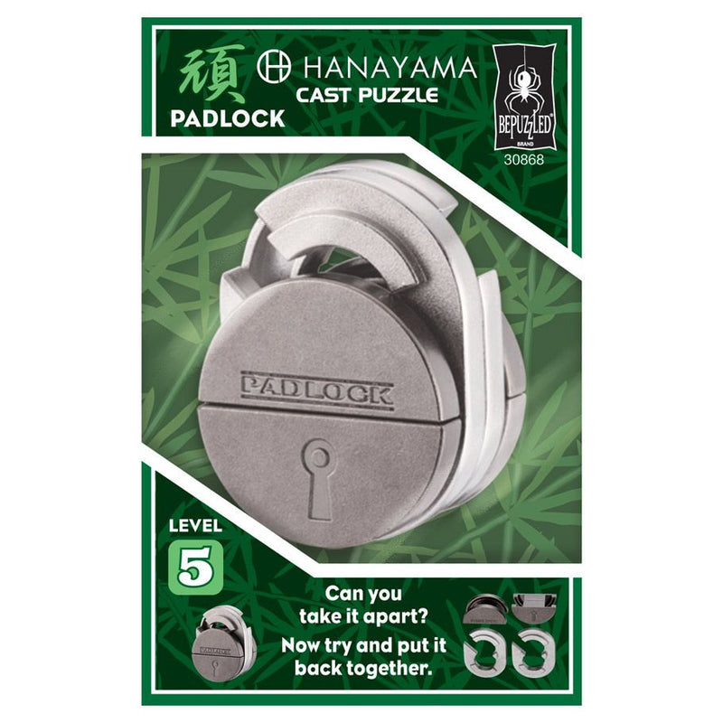 Brain Teaser: Hanayama: Padlock Lvl 5